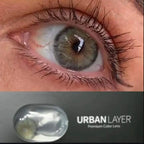 Cleopatra Gray – UrbanLayer – ONE YEAR - Colored Contact Lenses, URBAN-LAYER, URBAN-LAYER Optics -- Urban-Layer - Egypt - Colored Contact Lenses, URBAN-LAYER, URBAN-LAYER Optics