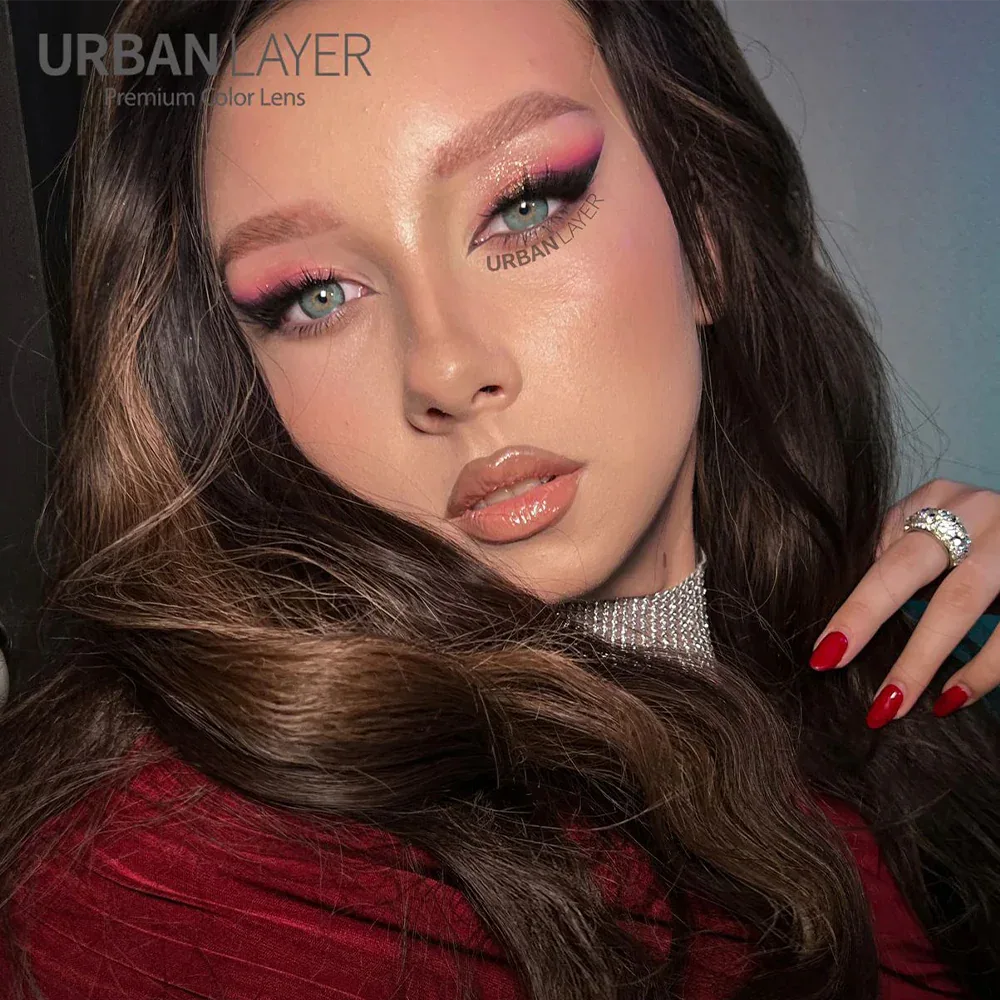 Siri Green – UrbanLayer – ONE Day - Optical - Medical Contact Lenses, URBAN-LAYER Optics -- Urban-Layer - Egypt - Medical Contact Lenses, URBAN-LAYER Optics