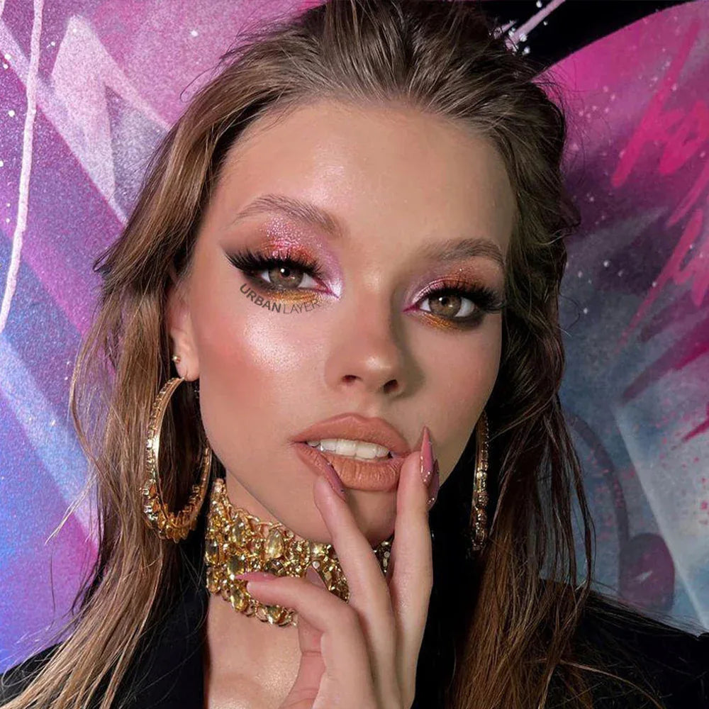 Siri Brown - UrbanLayer - one Year - Colored Contact Lenses, Most Selling, URBAN-LAYER, URBAN-LAYER Optics -- Urban-Layer - Egypt - Colored Contact Lenses, Most Selling, URBAN-LAYER, URBAN-LAYER Optics