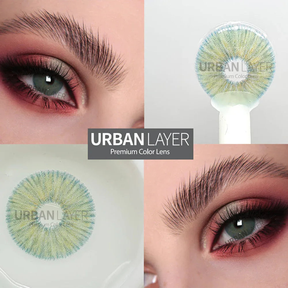 Angeles N Blue - UrbanLayer - yearly - Colored Contact Lenses, URBAN-LAYER, URBAN-LAYER Optics -- Urban-Layer - Egypt - Colored Contact Lenses, URBAN-LAYER, URBAN-LAYER Optics