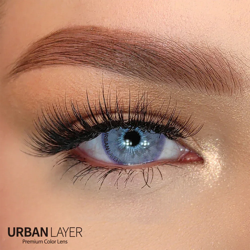 Siri Ash Blue - UrbanLayer - yearly - Colored Contact Lenses, Most Selling, URBAN-LAYER, URBAN-LAYER Optics -- Urban-Layer - Egypt - Colored Contact Lenses, Most Selling, URBAN-LAYER, URBAN-LAYER Optics