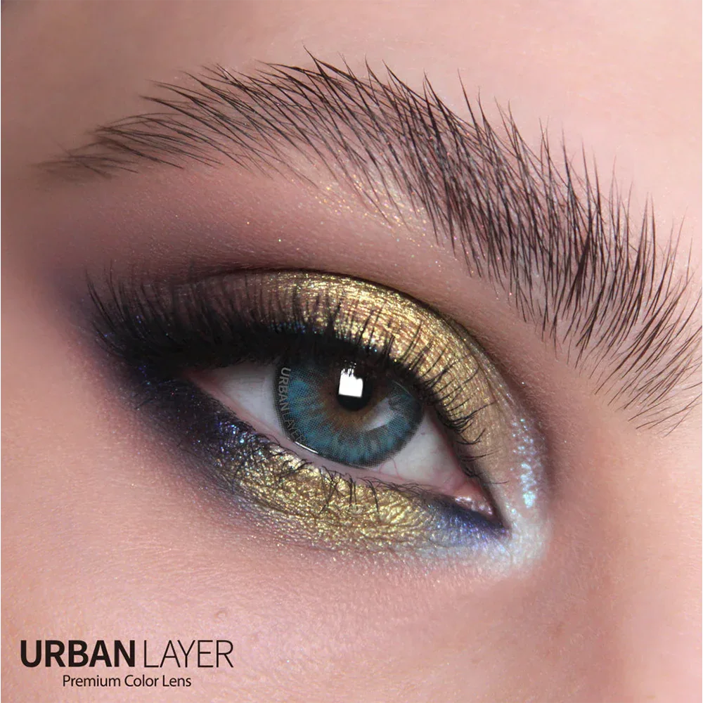Urban Layer Cleopatra Blue -ONE YEAR - Colored Contact Lenses, URBAN-LAYER -- Urban-Layer - Egypt - Colored Contact Lenses, URBAN-LAYER