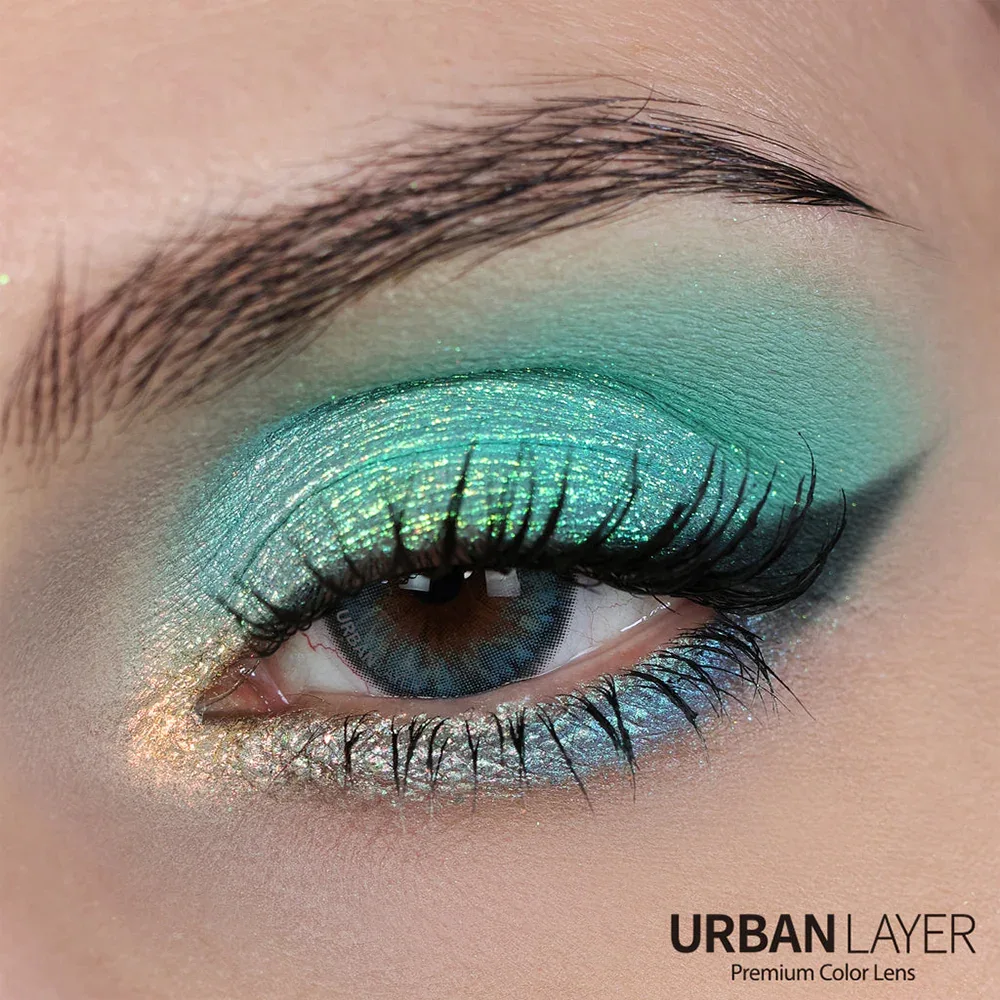 Urban Layer Cleopatra Blue -ONE YEAR - Colored Contact Lenses, URBAN-LAYER -- Urban-Layer - Egypt - Colored Contact Lenses, URBAN-LAYER