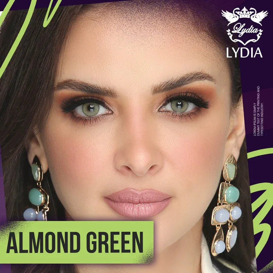 Almond Green - LYDIA, LYDIA Optical -- Julia Lenses Store - Egypt - LYDIA, LYDIA Optical