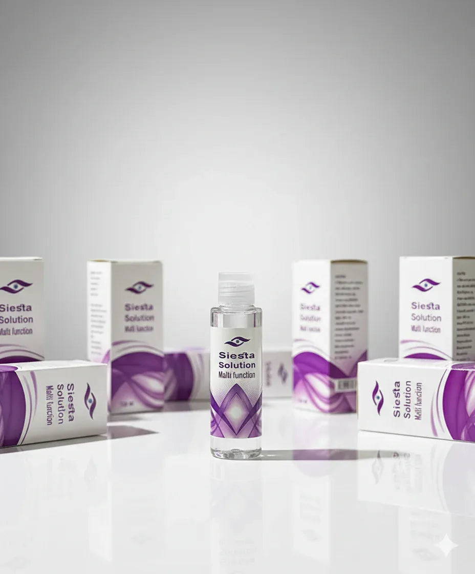 محلول Siesta للعدسات اللاصقة - 120 مل - Contact Lens Solutions & Accessories -- Julia Lenses Store - Egypt - Contact Lens Solutions & Accessories