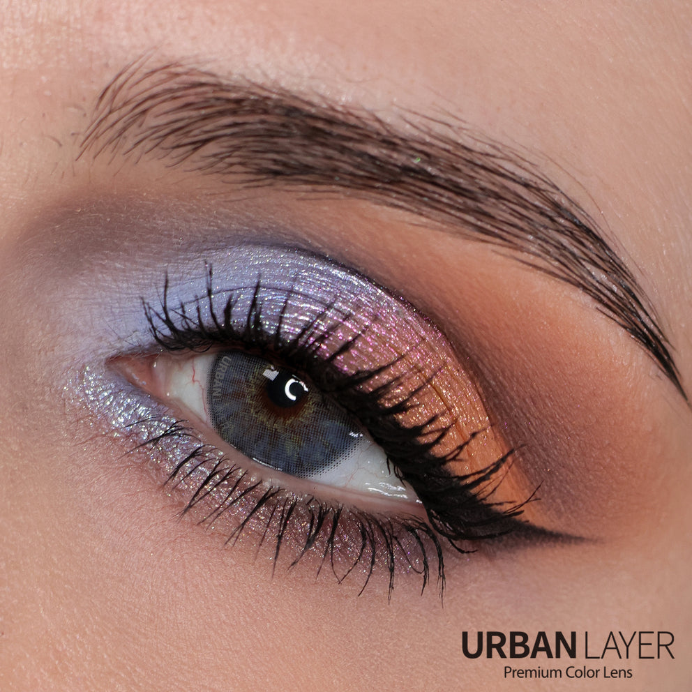 Berkeley Blue Urban-Layer colored contact lenses in vibrant blue color for enhanced eye appearance.
